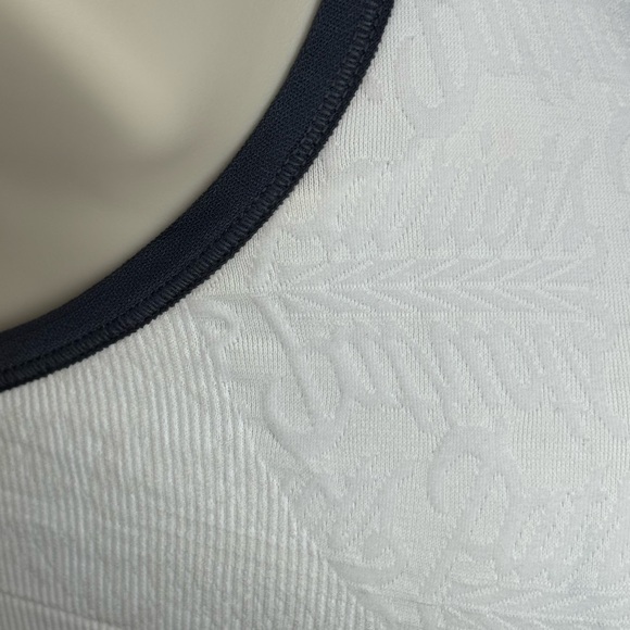 NUX White and Black Sports Bra - Picture 5 of 10